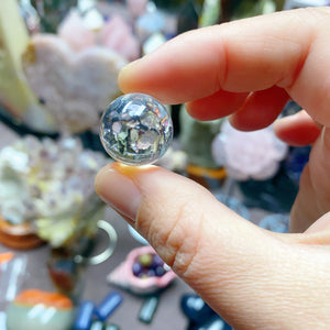 20mm Natural Clear Quartz Sphere  Crystal Ball for Healing, Meditation, and Energy Work Premium Quality Gemstone