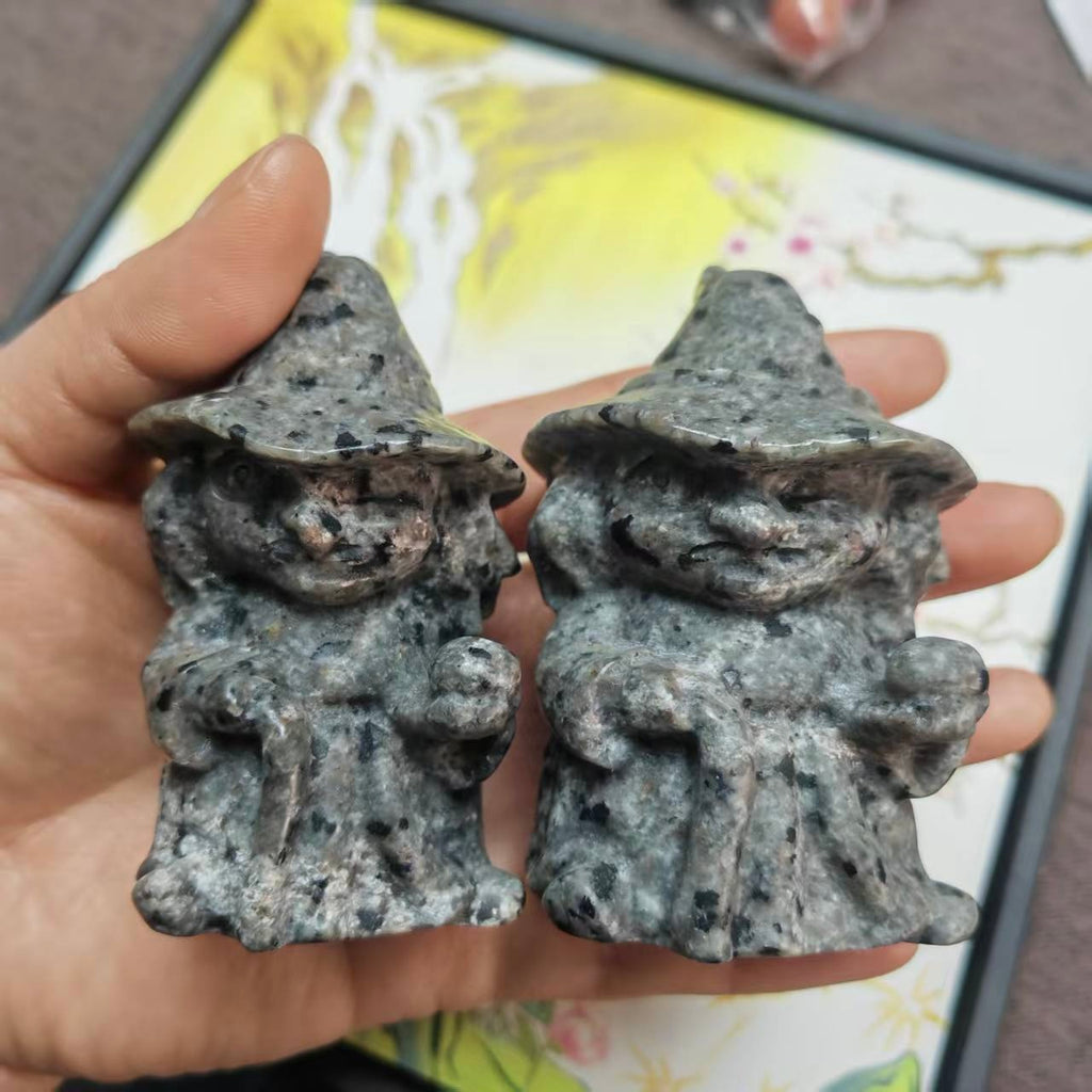 Yooperlite Witches Halloween Decoration Crystal Gifts Spiritual Gifts Family Decorations