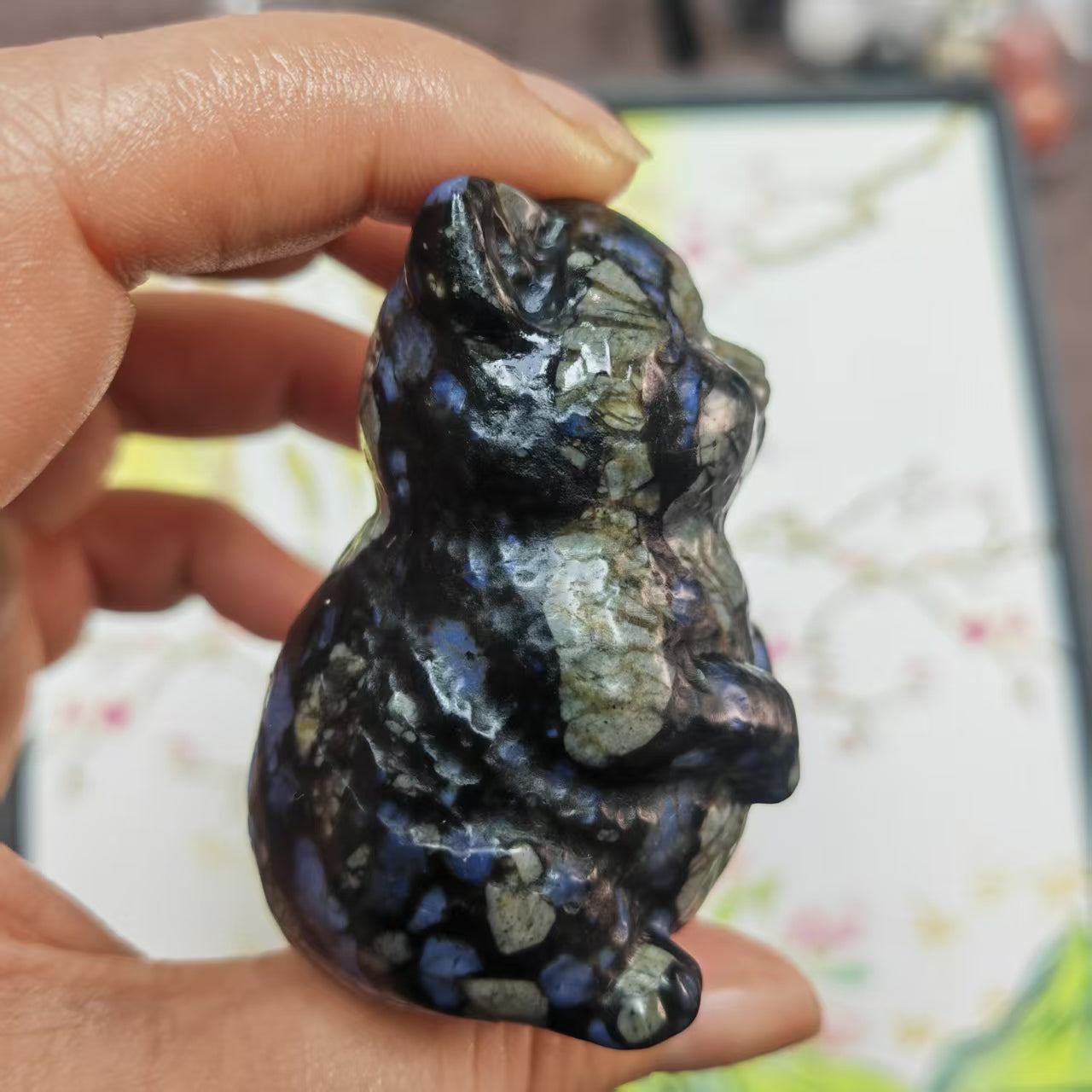 Crystal Cat Crystal Sitting Cat Crystal Animal Home Decor Spiritual Gifts Crystal Gifts