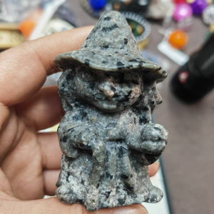 Yooperlite Witches Halloween Decoration Crystal Gifts Spiritual Gifts Family Decorations