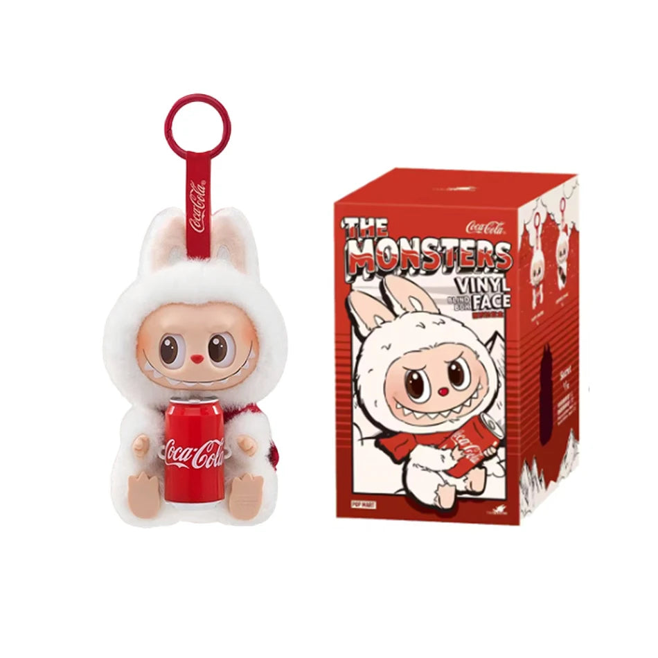 Hot Anime Figure Kawaii Monsters Labubu Have A Seat Series Vinyl Face Doll Model Toy Blind Box Keychain Toy High-Quality Replica
