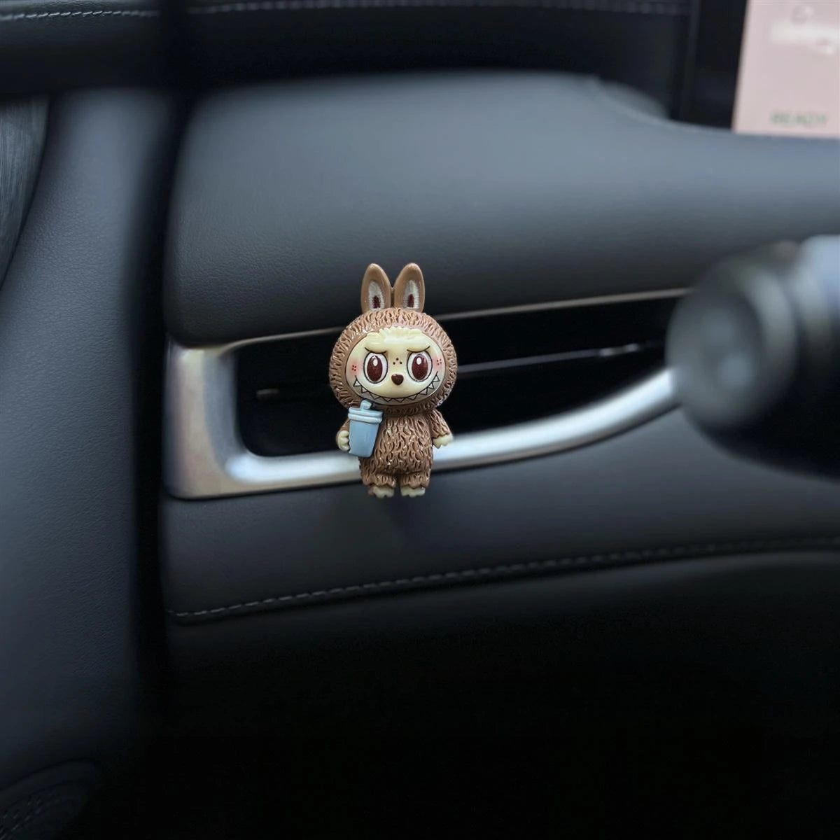 Adorable Labubu Car Vent Decor, Fragrance Diffuser, Aromatherapy Ornament, Vehicle Interior Accessory