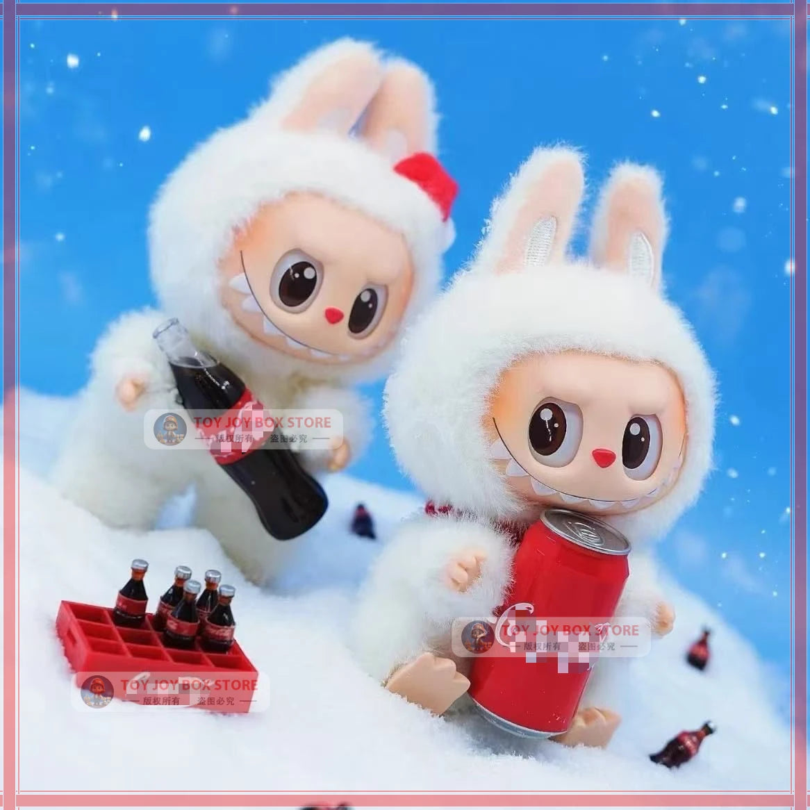 New Third Generation Blind Box Monster Cocol Calo Series Vinyl Doll Labubu Action Figure Keychain Toys Childrens Surprise Gifts