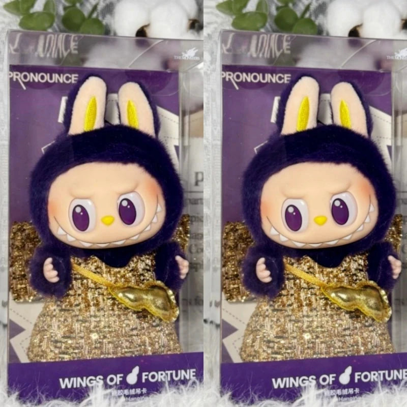 Hot Sale 1:1 Replica Pink Labubu Monsters Mokoko Series Spring Flowers Sweetheart Blind Box Vinyl Doll Kawaii Ornament Girl Gift