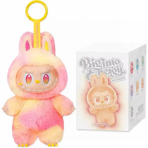 Anime Figure For Labubu Blind Box Have A Seat Series Pendant Kawaii Doll Model Toy Purple Monster Keychain Kids Birthday Gifts