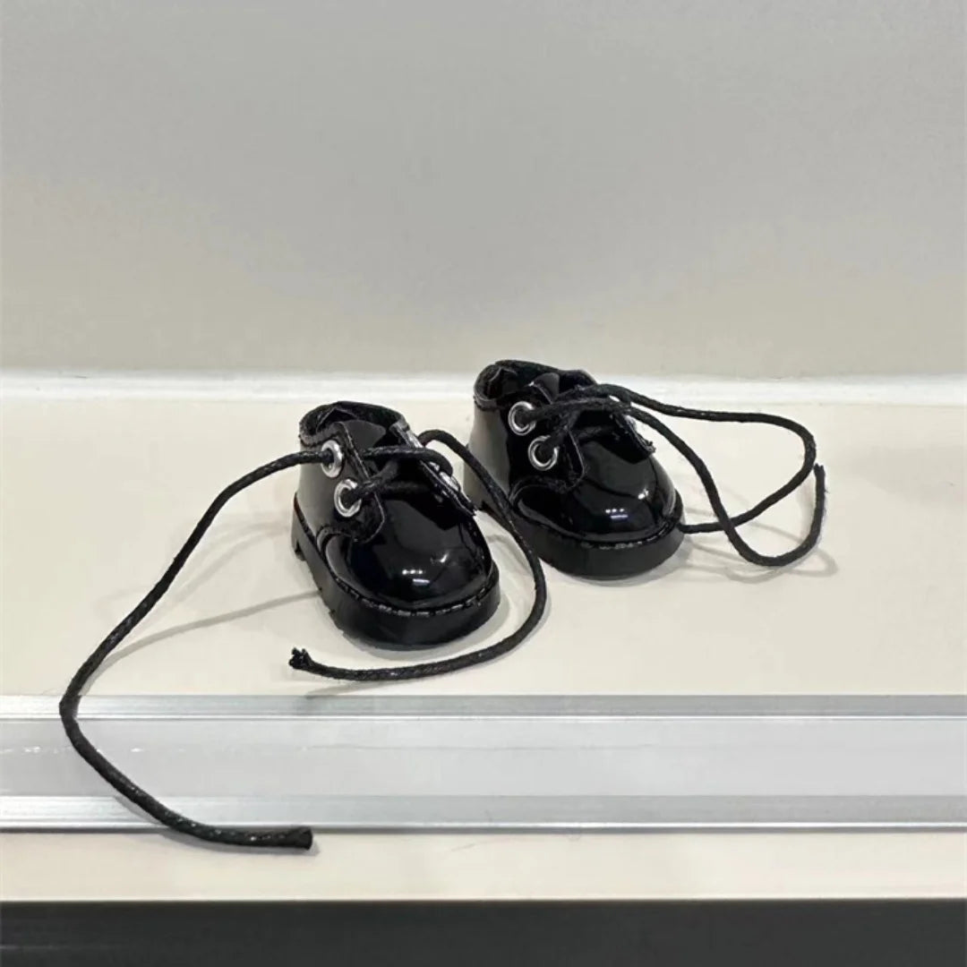 Labubu 17cm Doll's Clothes The Monsters Outfit Accessories Clothing Cartoon Green Coffee Dress Shoes Christmas Hat Scarf EE19A