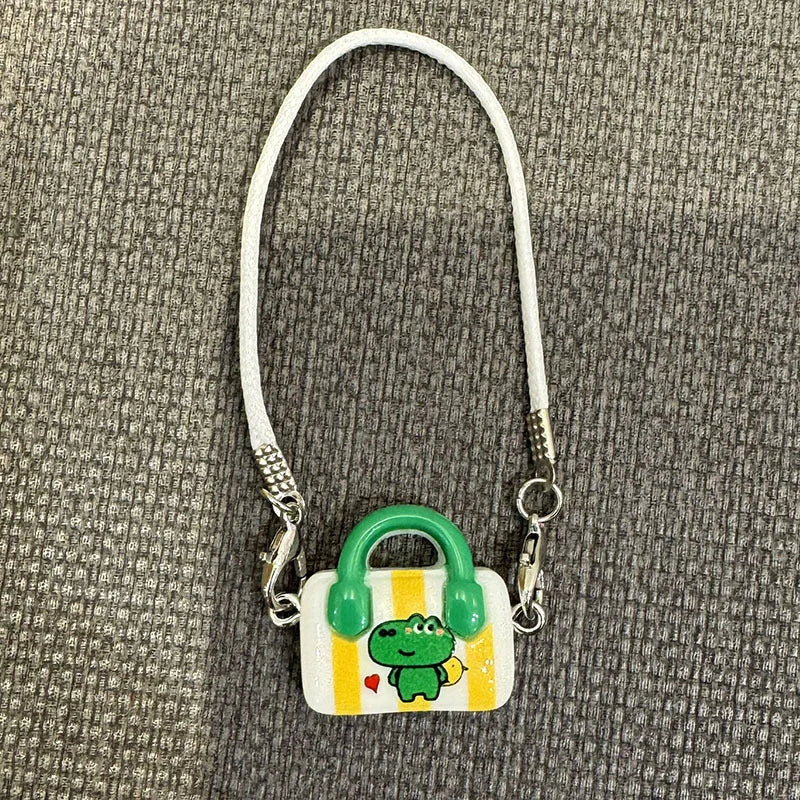 Labubu Doll Clothes Baby Clothes Green Coffee Dress ShoesFashion Overalls Bib Hat Set Kawaii V1 V2V3 Doll Clothing Accessories