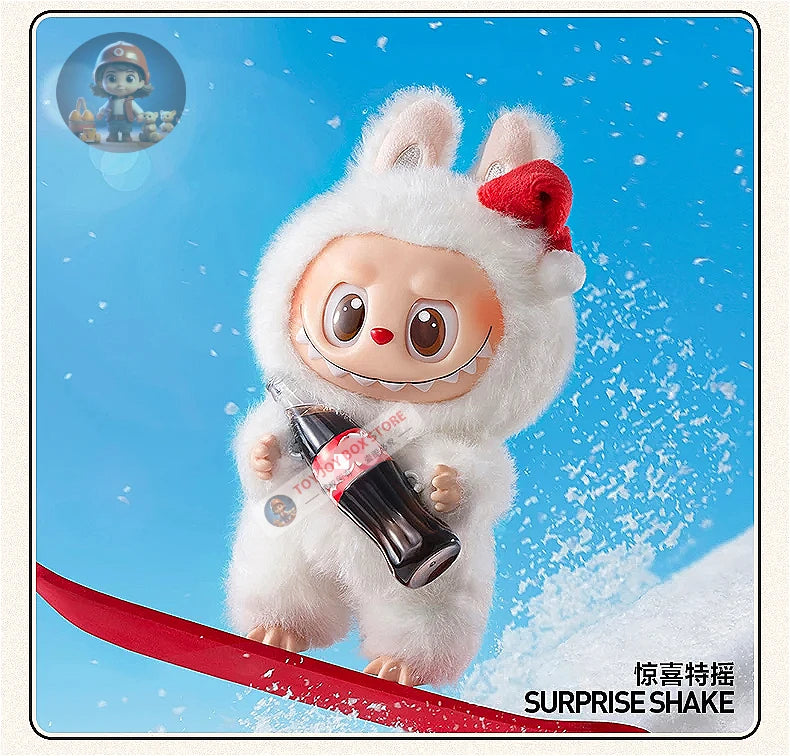 New Third Generation Blind Box Monster Cocol Calo Series Vinyl Doll Labubu Action Figure Keychain Toys Childrens Surprise Gifts