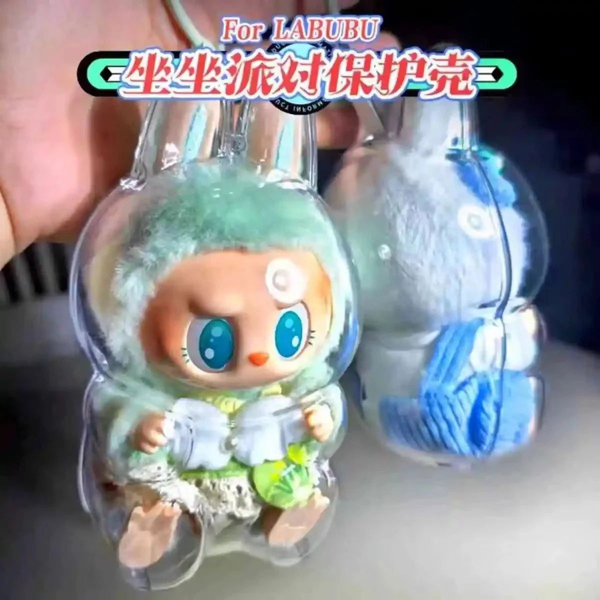 High Quality Anime Figure Labubu Have A Seat Series Vinyl Pendant Doll Model Toy Cute Monster Replica Keychain Toy Birthday Gift