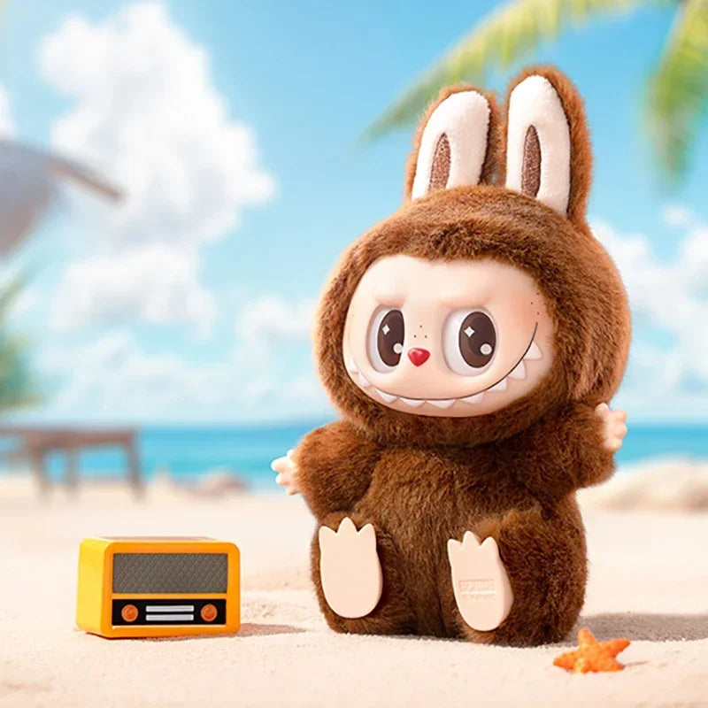 POP MART LABUBU The Monsters Have A Seat Series Vinyl Plush Pendant Keychain Blind Box Toys Mystery Box Mistery Action Figure