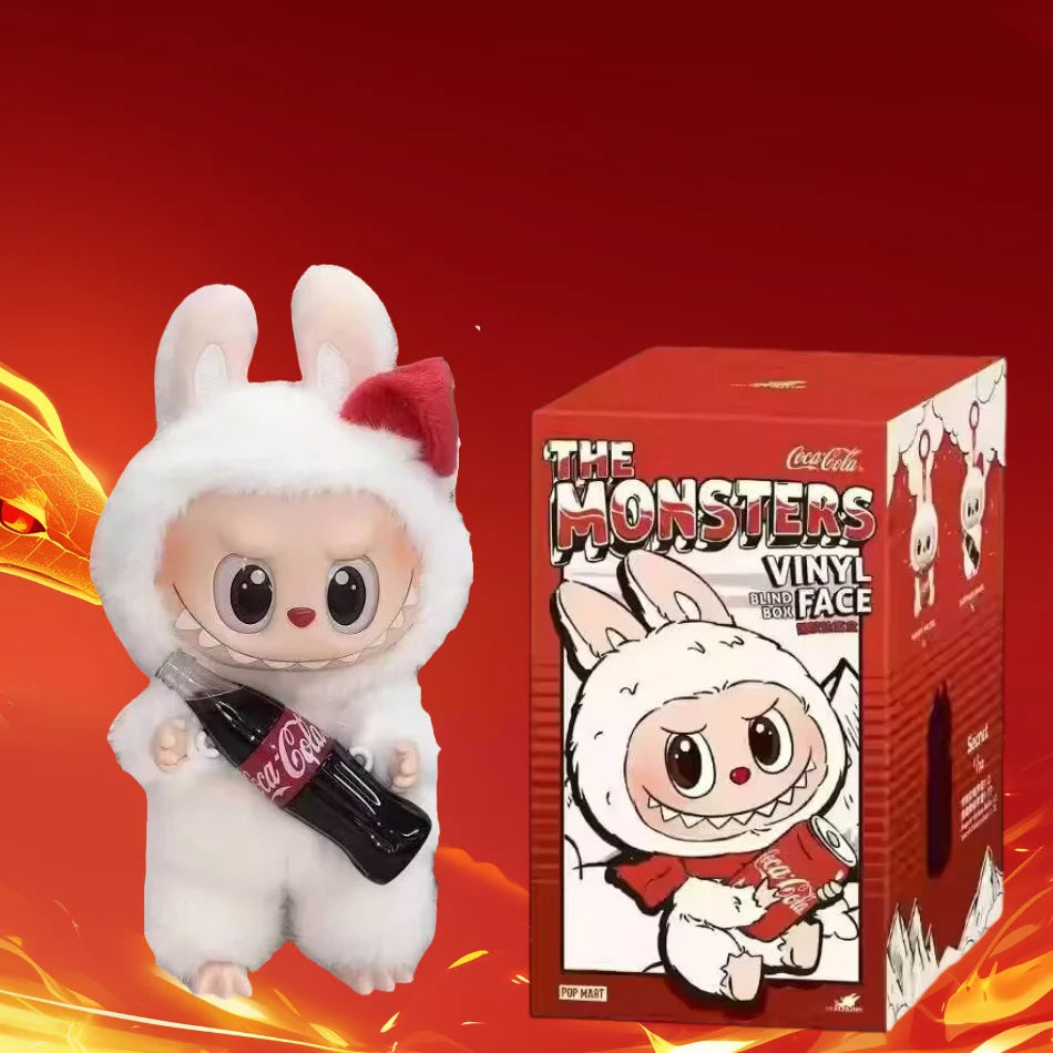 High Quality Cute Labubu The Monsters Box Toys Cardiac Macarone Kawai Guess Bag Figure Model Bag Gift 1:1 Replica Goods In Stock