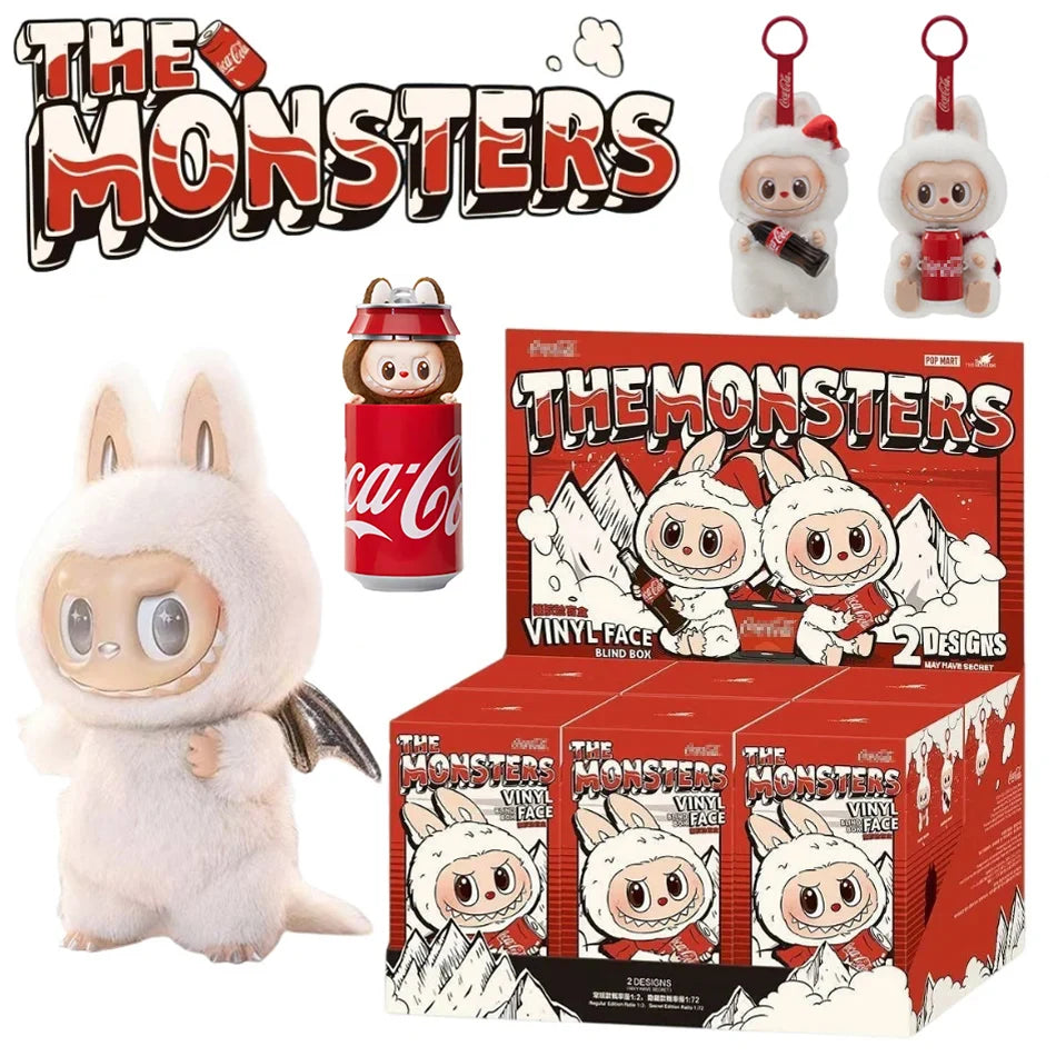 New Labubu V3 Coco The Monsters Big Into Energy Series Vinyl Pendant Blind Box Kawaii Figure Face Doll Keychain Decor Gift