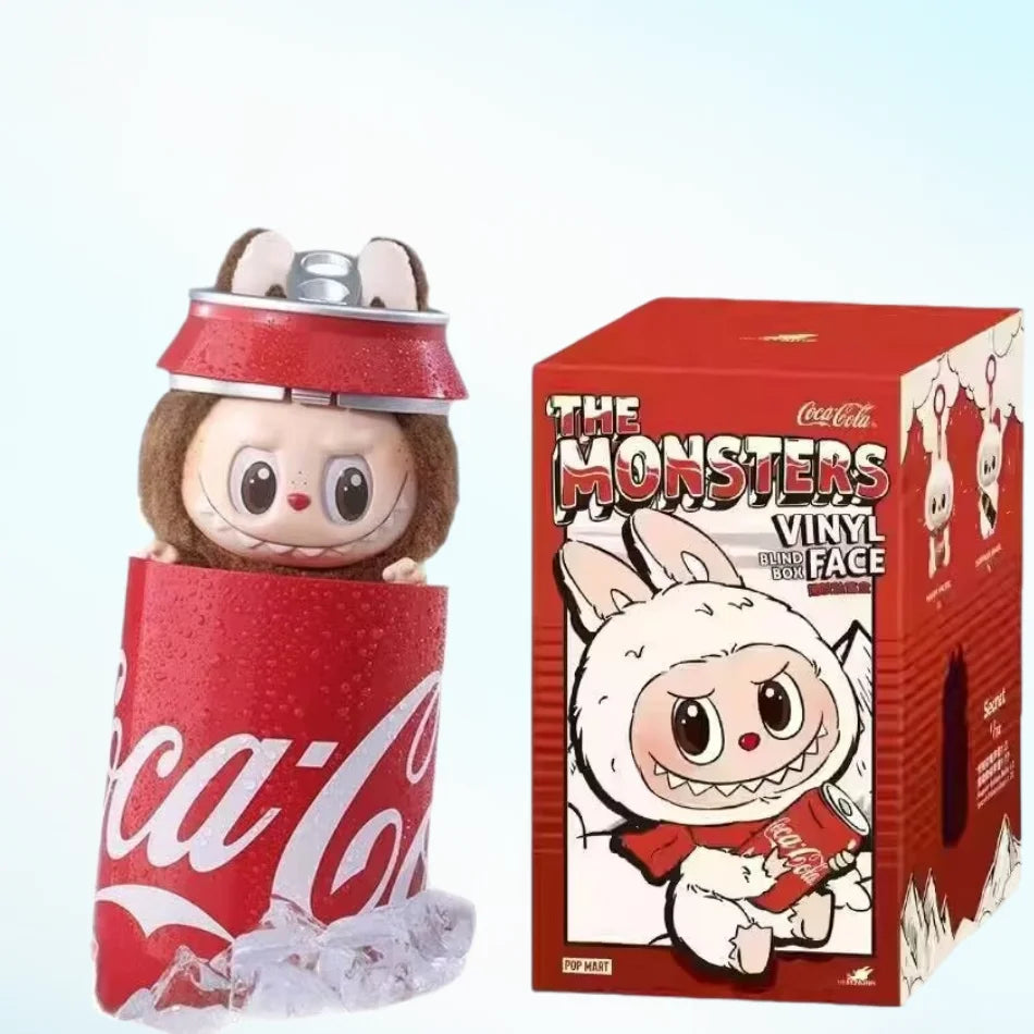 High Quality Cute Labubu The Monsters Box Toys Cardiac Macarone Kawai Guess Bag Figure Model Bag Gift 1:1 Replica Goods In Stock