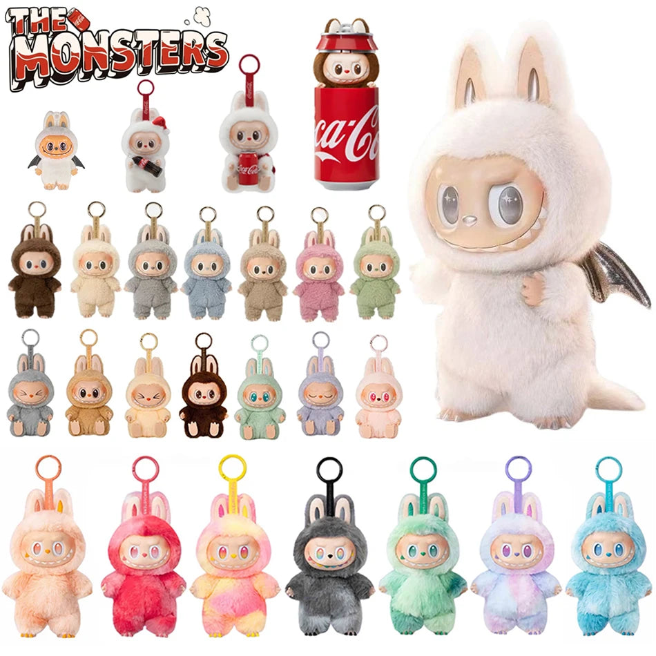 New Labubu V3 Coco The Monsters Big Into Energy Series Vinyl Pendant Blind Box Kawaii Figure Face Doll Keychain Decor Gift