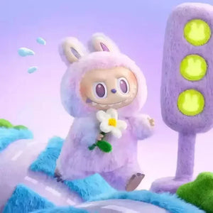 High Quality Macaron For Labubu V3 The Monsters Big Into Energy Series Blind Box Vinyl Plush Doll Pendant Gradient Color Gift