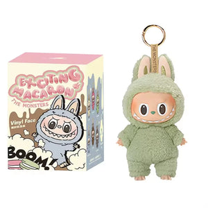 Anime Figure For Labubu Blind Box Have A Seat Series Pendant Kawaii Doll Model Toy Purple Monster Keychain Kids Birthday Gifts