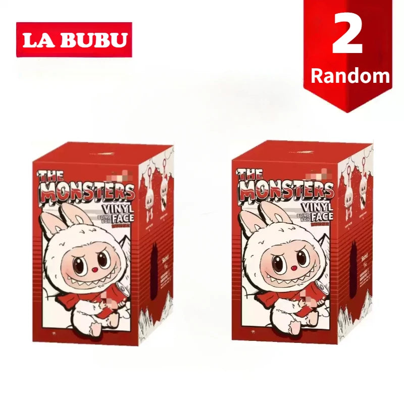 New Third Generation Blind Box Monster Cocol Calo Series Vinyl Doll Labubu Action Figure Keychain Toys Childrens Surprise Gifts