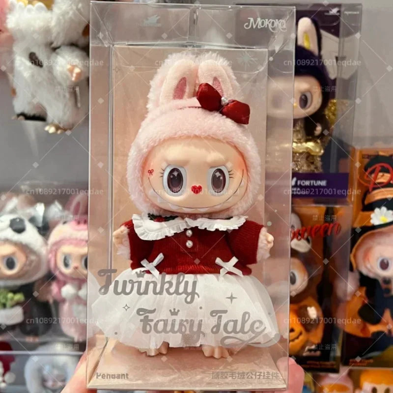 Hot Sale 1:1 Replica Pink Labubu Monsters Mokoko Series Spring Flowers Sweetheart Blind Box Vinyl Doll Kawaii Ornament Girl Gift