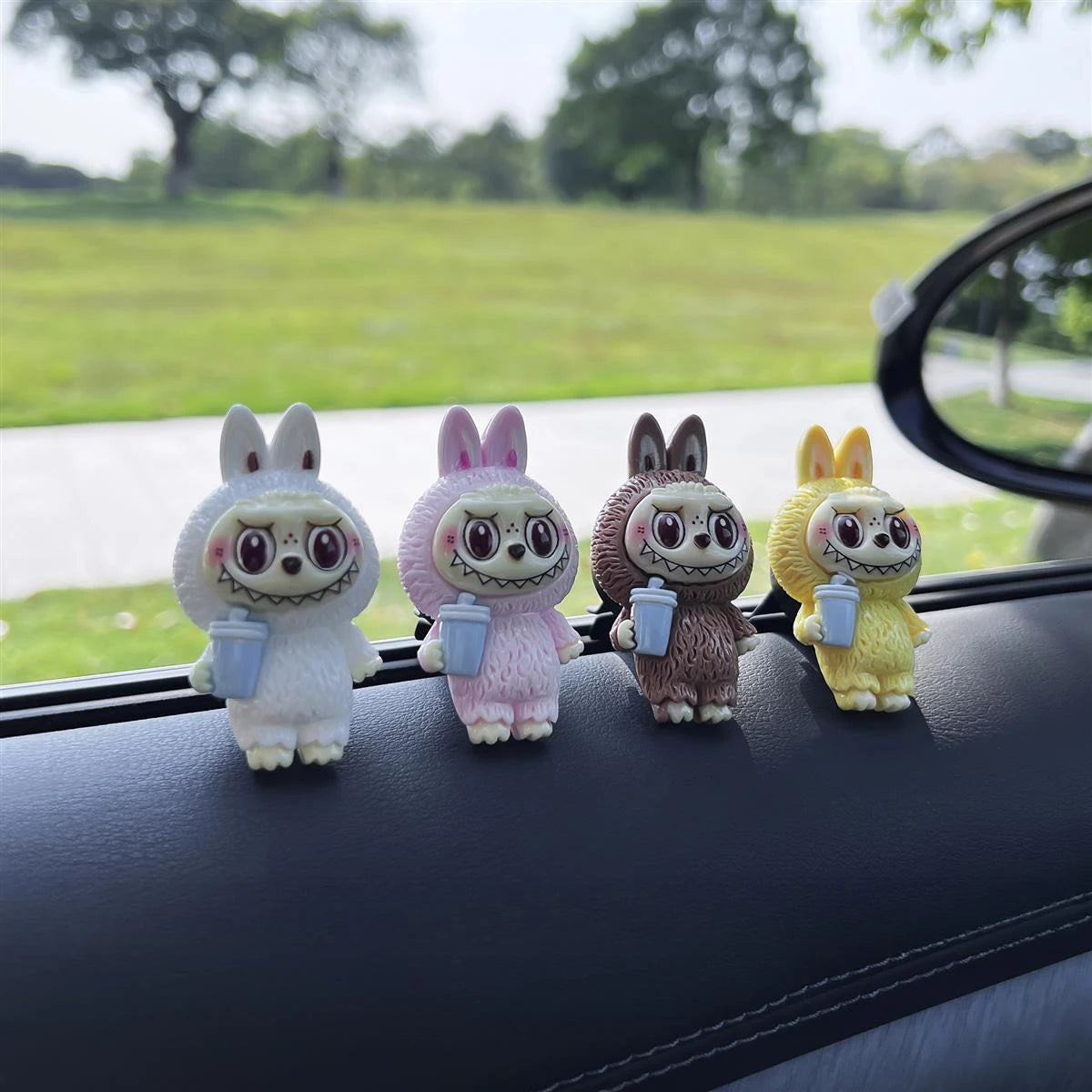 Adorable Labubu Car Vent Decor, Fragrance Diffuser, Aromatherapy Ornament, Vehicle Interior Accessory