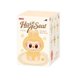 POP MART LABUBU The Monsters Have A Seat Series Vinyl Plush Pendant Keychain Blind Box Toys Mystery Box Mistery Action Figure