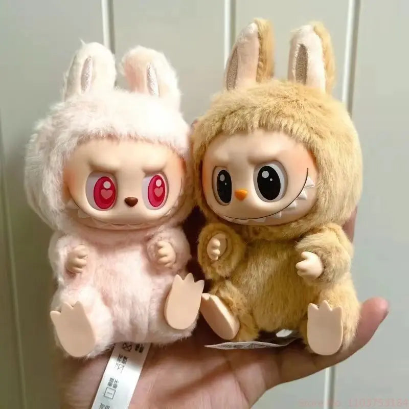 High Quality Anime Figure Labubu Have A Seat Series Vinyl Pendant Doll Model Toy Cute Monster Replica Keychain Toy Birthday Gift