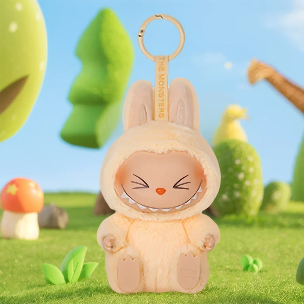 For Labubu Heartbeat Macaron Enamel The Monsters Face Blind Box Pvc Figurine Tabletop Ornament Kawaii Doll Kid Birthday Gift