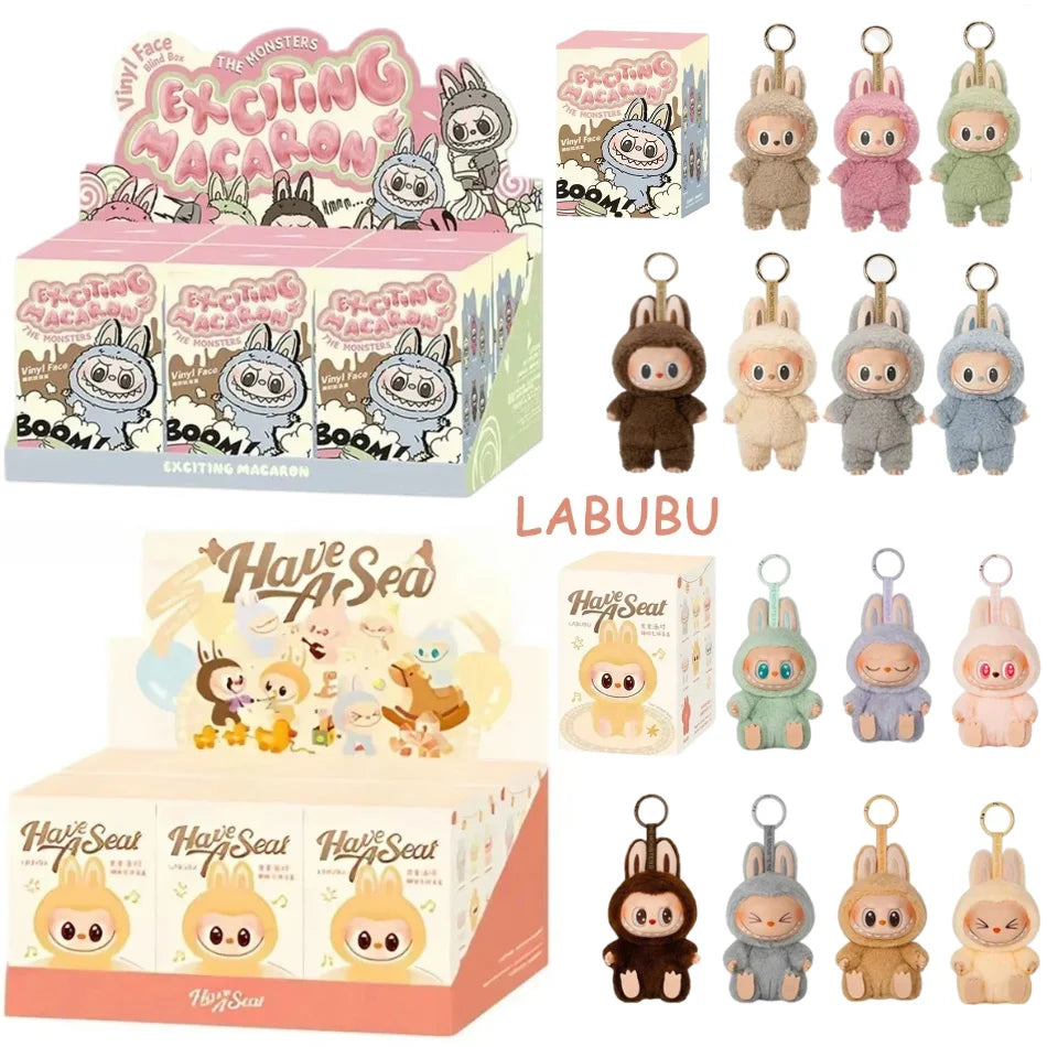 New Labubu V3 Coco The Monsters Big Into Energy Series Vinyl Pendant Blind Box Kawaii Figure Face Doll Keychain Decor Gift