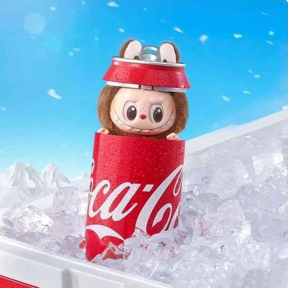 Hot Anime Figure Kawaii Monsters Labubu Have A Seat Series Vinyl Face Doll Model Toy Blind Box Keychain Toy High-Quality Replica