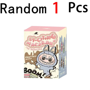 2025 In Stock Hot Anime Figure Labubu Have A Seat Series PVC Pendant Doll Model Monster Replica Keychain Kid Toys Birthday Gifts