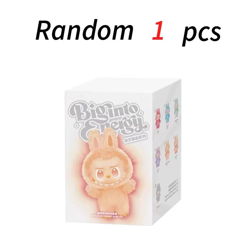 For Labubu Heartbeat Macaron Enamel The Monsters Face Blind Box Pvc Figurine Tabletop Ornament Kawaii Doll Kid Birthday Gift