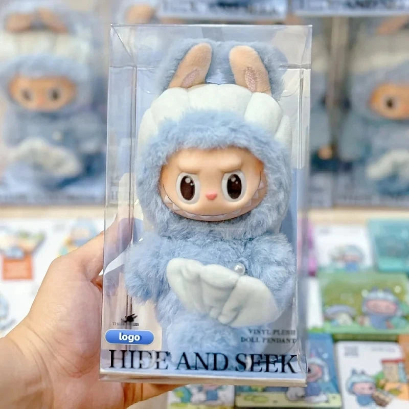 Hot Sale 1:1 Replica Pink Labubu Monsters Mokoko Series Spring Flowers Sweetheart Blind Box Vinyl Doll Kawaii Ornament Girl Gift