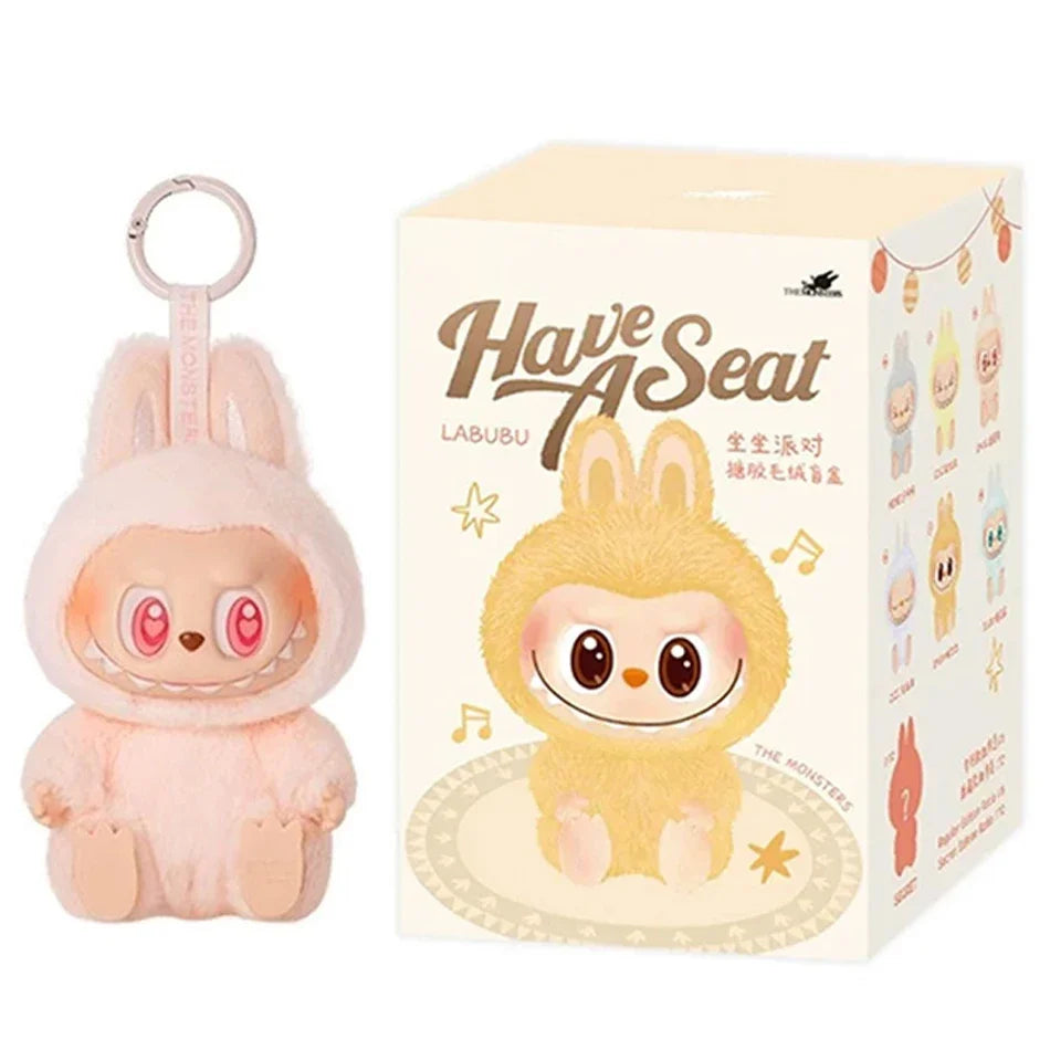 High Quality Cute Labubu The Monsters Box Toys Cardiac Macarone Kawai Guess Bag Figure Model Bag Gift 1:1 Replica Goods In Stock
