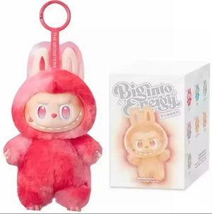 High Quality Macaron For Labubu V3 The Monsters Big Into Energy Series Blind Box Vinyl Plush Doll Pendant Gradient Color Gift