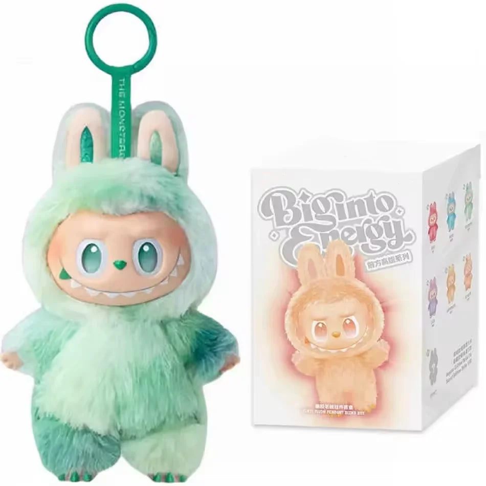 Anime Figure For Labubu Blind Box Have A Seat Series Pendant Kawaii Doll Model Toy Purple Monster Keychain Kids Birthday Gifts