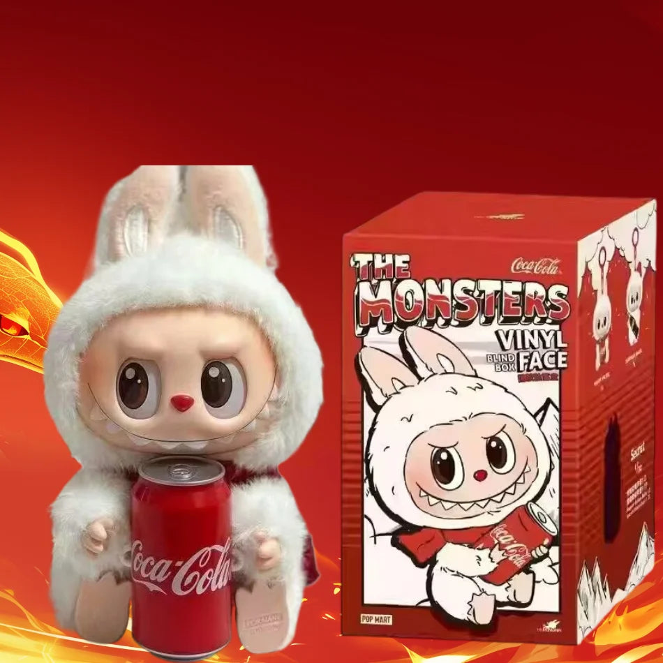 High Quality Cute Labubu The Monsters Box Toys Cardiac Macarone Kawai Guess Bag Figure Model Bag Gift 1:1 Replica Goods In Stock