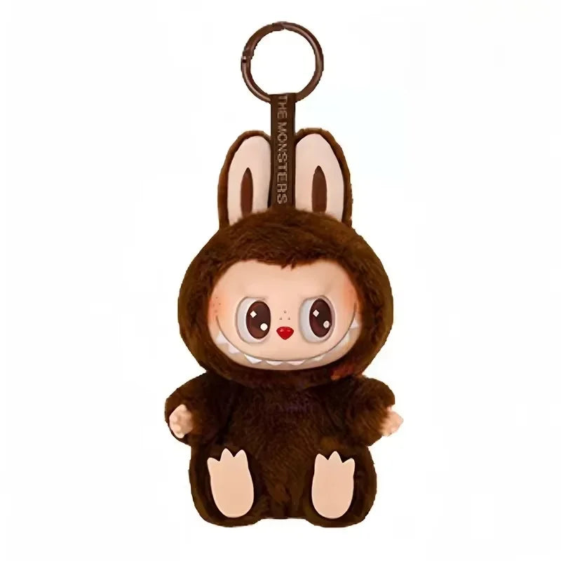 High Quality Anime Figure Labubu Have A Seat Series Vinyl Pendant Doll Model Toy Cute Monster Replica Keychain Toy Birthday Gift