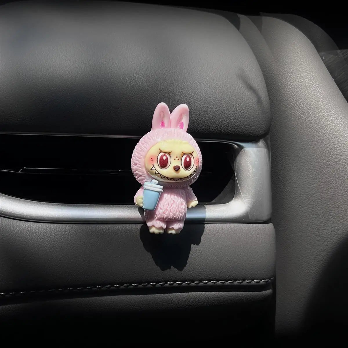 Adorable Labubu Car Vent Decor, Fragrance Diffuser, Aromatherapy Ornament, Vehicle Interior Accessory