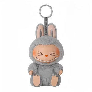 High Quality Anime Figure Labubu Have A Seat Series Vinyl Pendant Doll Model Toy Cute Monster Replica Keychain Toy Birthday Gift