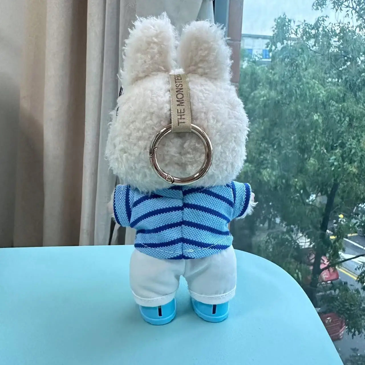 New Labubu 17cm Doll's Clothes Outfit Accessories For Cute The Monster Dolls Clothing Kids Gift Mickey Mouse And ‌Goofy Goof‌