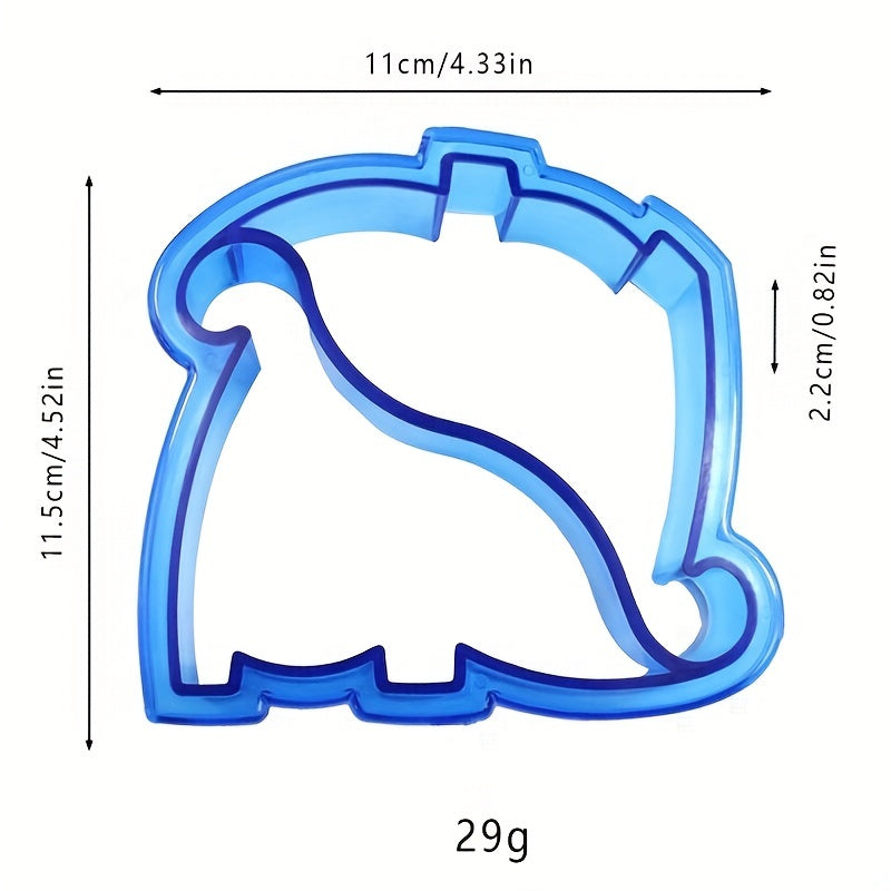 1PC Dinosaur Shape Modeling Bread Slicing Tool Sandwich Crust Cutter Bread Cutter Bread Mold Cute Aesthetic Stuff For Classroom School Bedro