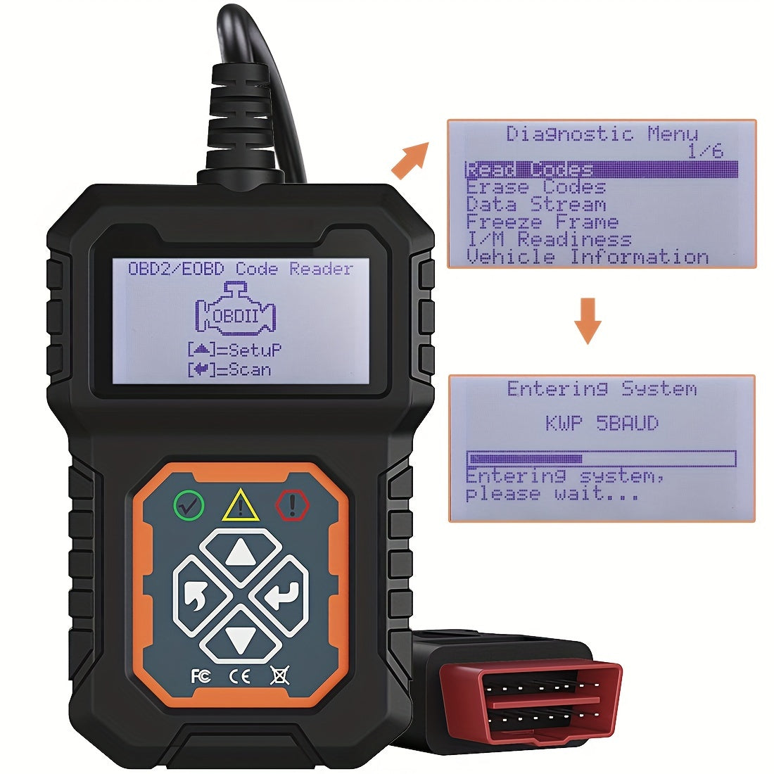 Car Code Reader: Get Instant Diagnosis Of Your Vehicle's Check Engine Light With OBD2 Scanner!