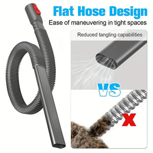 1 Set, Dryer Vent Cleaner Kit Vacuum Hose Attachment For Dyson V15 V12 V11 V10 V8 V7 V6 Vacuum Cleaners, Lint Remover, Dryer Lint Vacuum Att