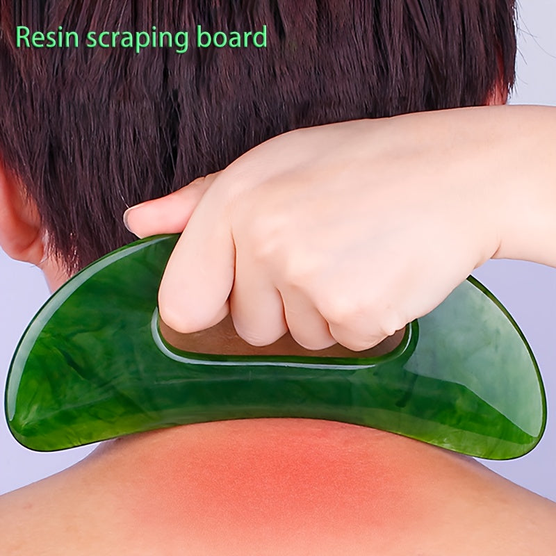 1pc Body Scraping Massage Tool with A Handle, A Larger Scraping Tool for Massage Of The Back Neck, Face And Legs