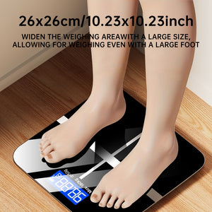 Weight Scale Electronic Scale, 396 Pound Digital Bathroom Scale, High-precision Weight Scale With LED High-definition Display Screen And Tem