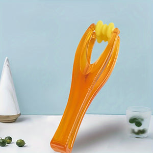 1pc hand-held plastic hand roller massager for relaxation and blood circulation, perfect for Mother's Day, Valentine's Day gifts