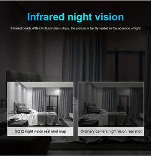 1pc HD Mini Camera with Night Vision, Motion Detection, and Audio Recording - Perfect for Home Security and Nanny Monitoring