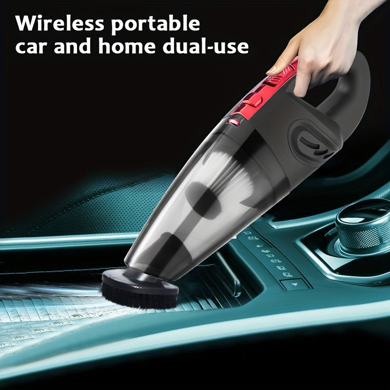 Car Vacuum Cleaner, Used for Dry And Wet Cleaning, Handheld Vacuum Cleaner, Easy to Clean Pet Hair - Keyboard Cleaning, Multi Scenario Use