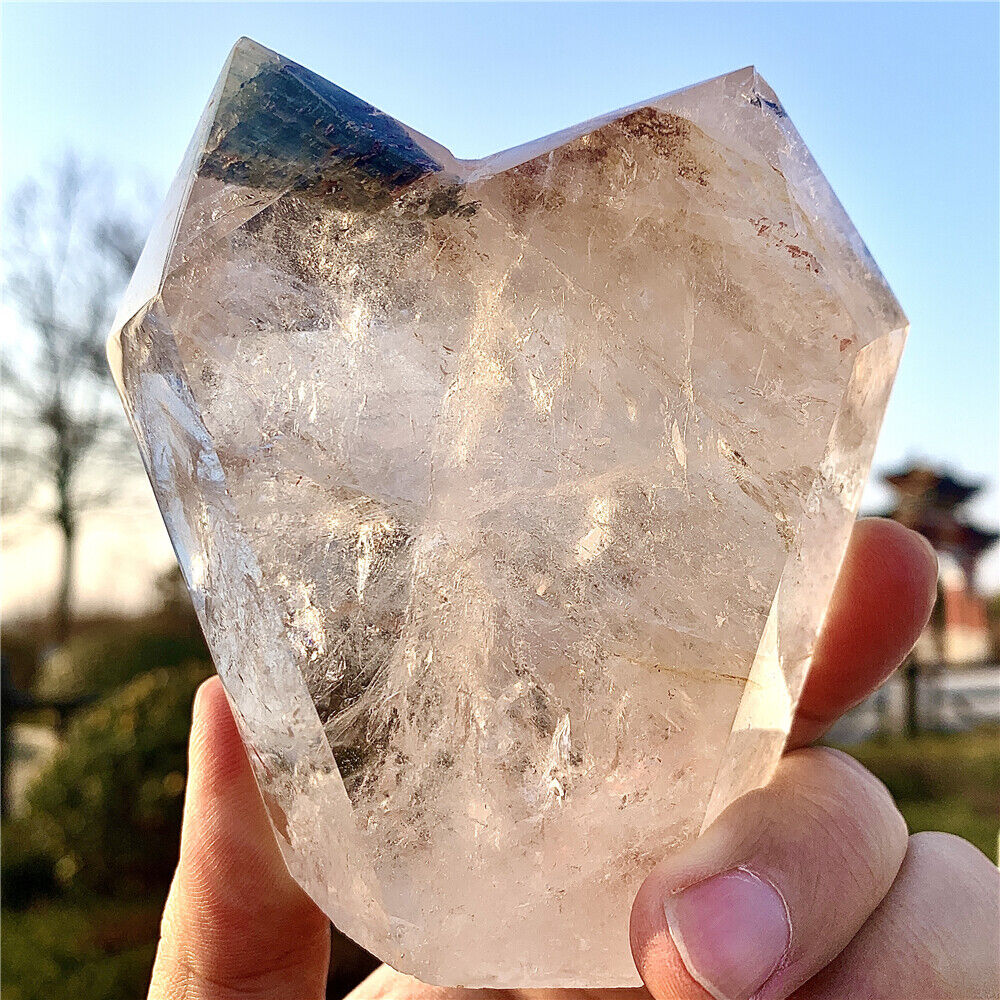 592g High Vibration Natural Crystal with Garden Quartz Soulmate Healing Points