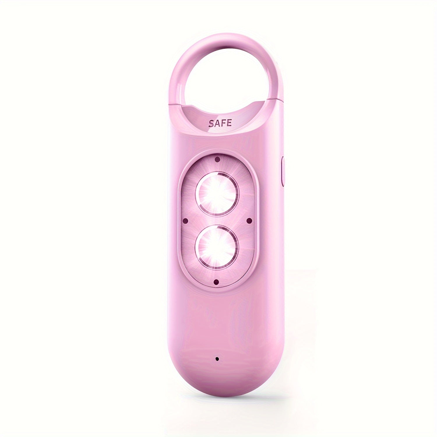 Rechargeable Keychain Alarm for Women, 130 dB Loud Safety Sound Personal Alarm with LED Flashing SOS Emergency Signal, USB Charging, 120mAh Lithium Polymer Battery, ≤36V Operating Voltage, with Safety Whistle Included