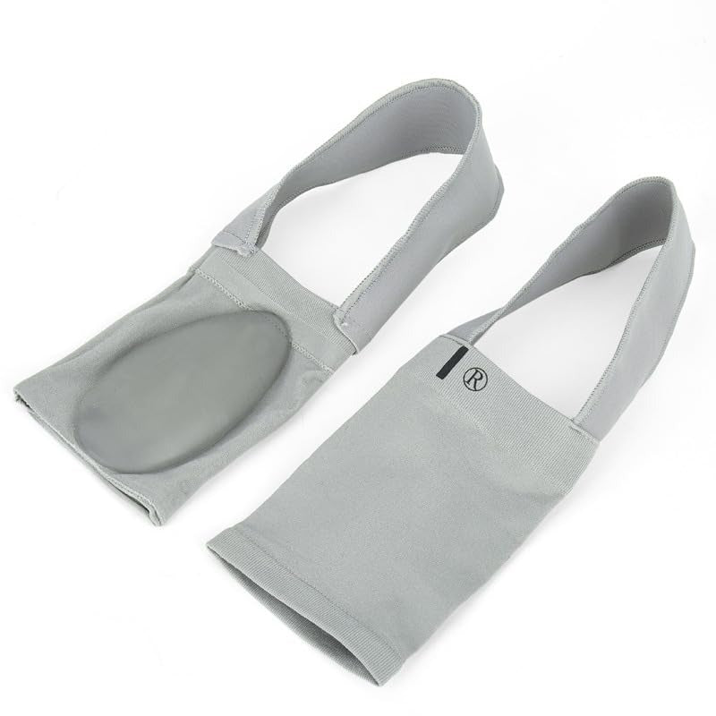 Arch Support Braces for Flat Foot with Arch Pad Massage Cushion Corrective Arch Socks Arch Support Inserts (Large/US Size 40-46)